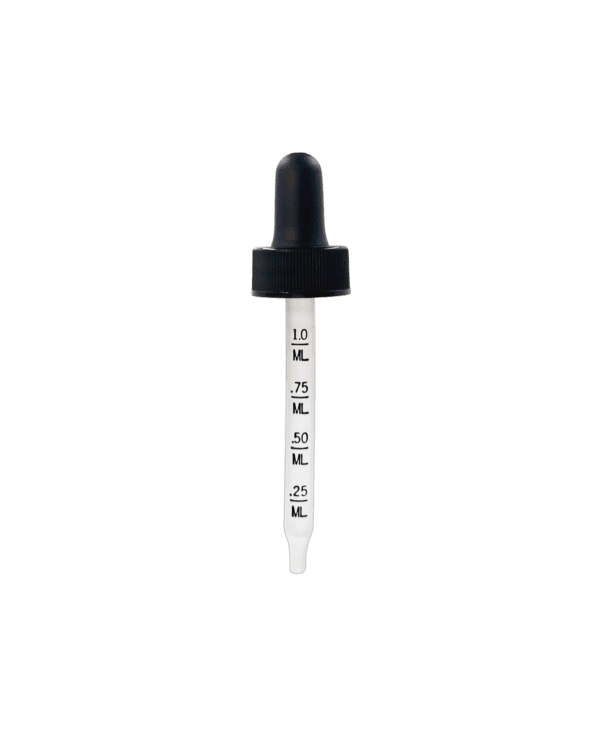1oz Calibrated LDPE Dropper Assembly